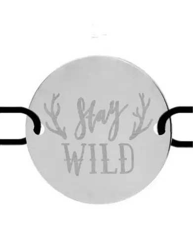 Bracelet Rond Cordon Stay Wild