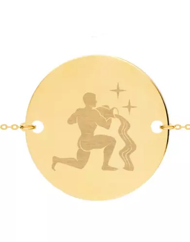 Bracelet Rond Homme Emblème Zodiaque