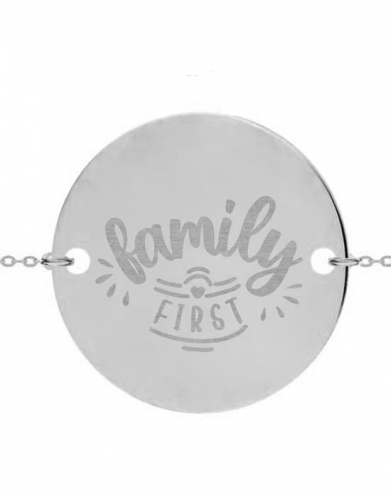 Bracelet Rond Homme Family First
