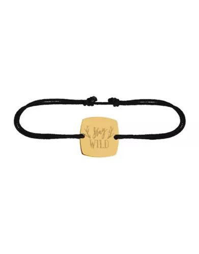 Bracelet Carré Cordon Stay Wild