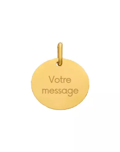 Médailles personnalisées or