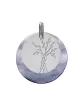 Médaille Nacre et Arbre de Vie Enfantin en Or