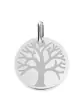 Médaille Ronde Arbre de Vie Gravée en Or