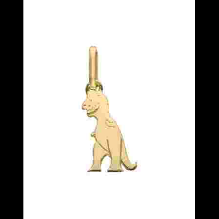 Pendentif Dinosaure Tyrannosaure Or image cachée