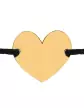 Bracelet Cœur en Or Personnalisable sur Cordon