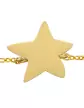Bracelet Femme Étoile en Or Personnalisable sur Chaîne