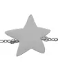 Bracelet Femme Étoile en Or Personnalisable sur Chaîne
