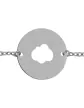 Bracelet Enfant Rond Ajouré Nuage Personnalisable sur Chaîne