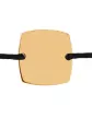 Bracelet Carré en Or Personnalisable sur Cordon