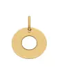 Médaille Ronde Ajourée Rond en Or Personnalisable Taille M