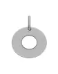 Médaille Ronde Ajourée Rond en Or Personnalisable Taille M