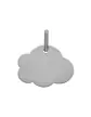 Médaille Nuage en Or à Personnaliser Taille S