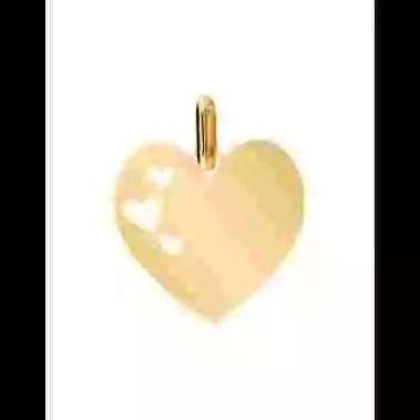Médaille Coeur Ajourée Coeurs à personnaliser Taille M image cachée