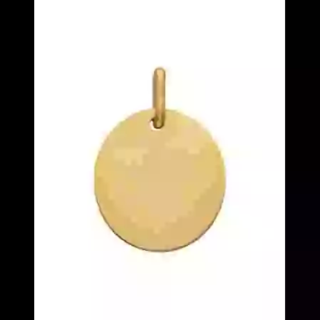 M&eacute;daille Ovale en Or &agrave; Personnaliser Taille M image cachée