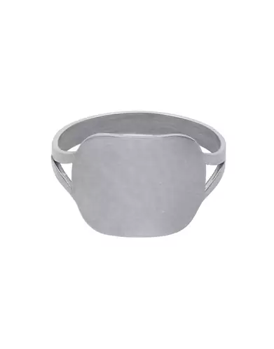 Bague Rectangle en Or à Personnaliser