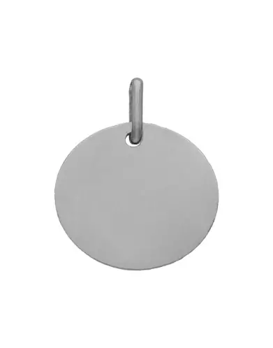 Médaille Ronde en Or à Personnaliser Taille S