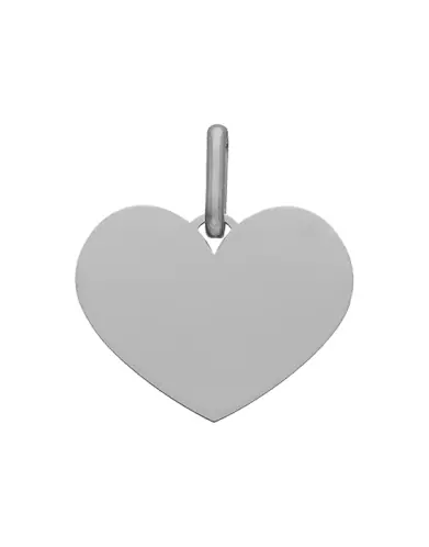 Médaille Cœur en Or à Personnaliser Taille S