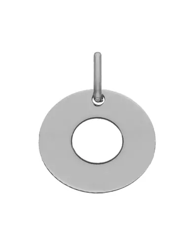 Médaille Ronde Ajourée Rond en Or Personnalisable Taille M