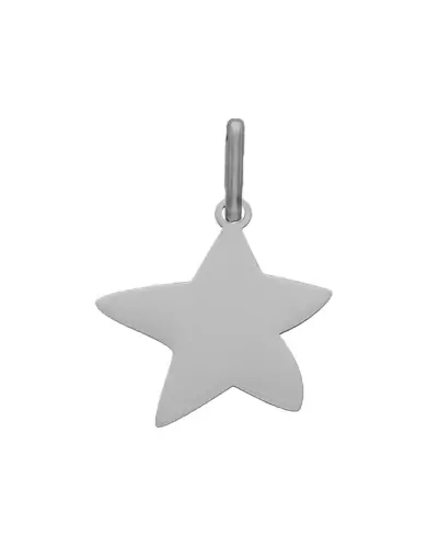 Médaille Etoile en Or à Personnaliser Taille S