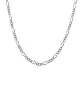 Chaîne Maille Figaro Alternée 3/1 65 cm en Or