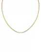 Chaîne Forçat Ronde en Or 18K Petit Modèle 40 cm