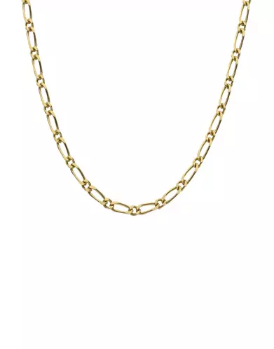Chaîne Maille Alternée 1/1 60 cm en Or