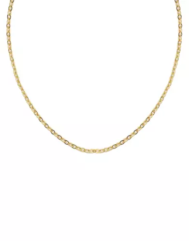 Chaîne Forçat Ronde en Or 18K Petit Modèle 40 cm