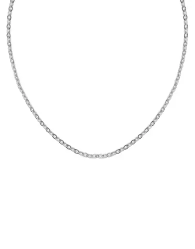 Chaîne Forçat Ronde en Or 18K Petit Modèle 40 cm