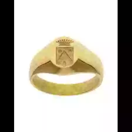 Chevali&egrave;re Blason Or Pyramide Femme image cachée