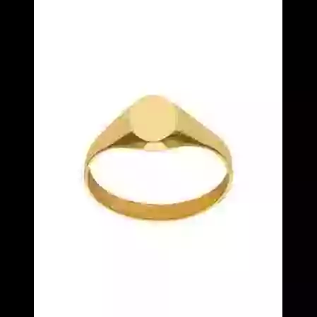 Chevali&egrave;re Enfant Rond &agrave; Graver en Or image cachée