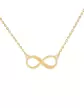 Collier Infini Ajouré en Or Personnalisable