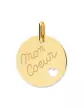 Médaille Ajourée Cœur Mon Coeur en Or Personnalisable
