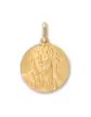 Médaille Christ en Or Jaune 18K Personnalisable