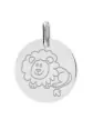 Médaille Zodiaque Enfant Or Personnalisable