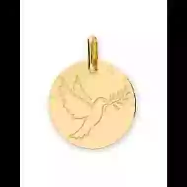 Médaille La Colombe et l'Olivier image cachée