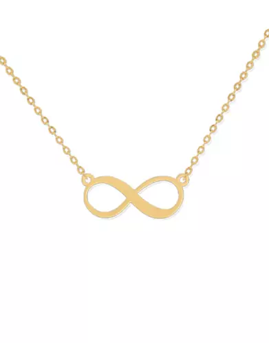 Collier Infini Ajouré en Or Personnalisable