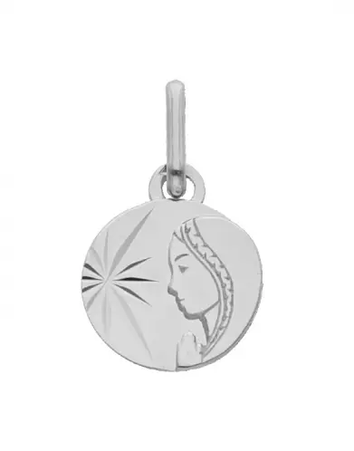 Médaille Ronde Vierge Soleillée