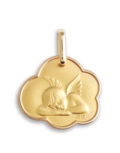 Médaille Ange qui dort Nuage