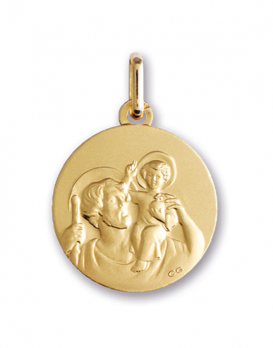 Médaille Saint Christophe Ronde