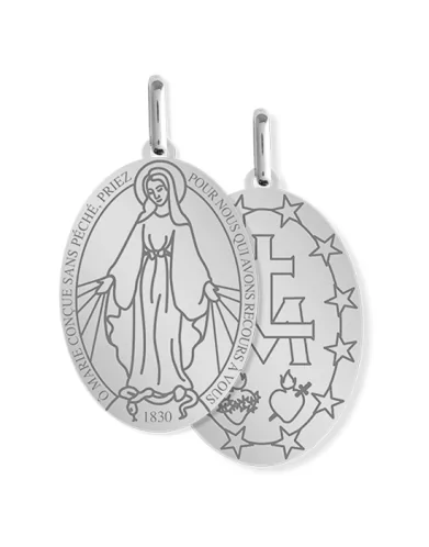 Médaille Vierge Miraculeuse Gravée