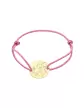 Bracelet Cordon Fille Papillons en Or - La Fée Galipette