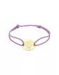 Bracelet Cordon Fille Lapin en Or - La Fée Galipette