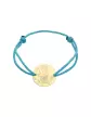 Bracelet Cordon Garçon Fleurs en Or - La Fée Galipette