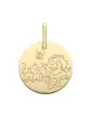 Médaille Petit Garçon Chat en Or - La Fée Galipette