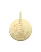Médaille Petit Garçon Fleurs en Or - La Fée Galipette