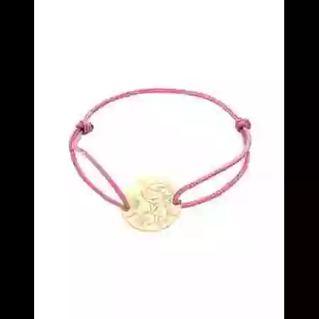 Bracelet Cordon Fille Papillons en Or - La F&eacute;e Galipette image cachée
