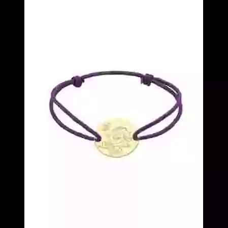 Bracelet Cordon Gar&ccedil;on Papillon en Or - La F&eacute;e Galipette image cachée