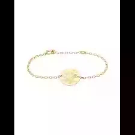 Bracelet Cha&icirc;ne B&eacute;b&eacute; Fille Oiseau en Or - La F&eacute;e Galipette image cachée