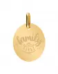 Médaille Ovale M Family First