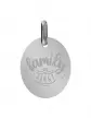 Médaille Ovale M Family First